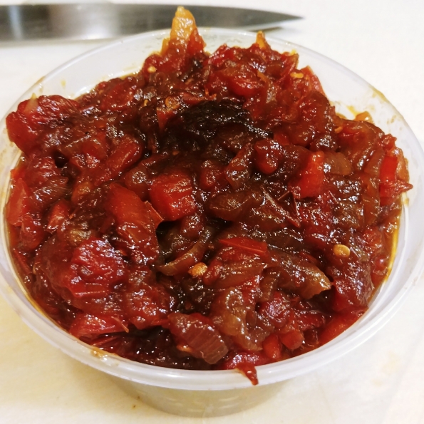 caramelized onion tomato jam