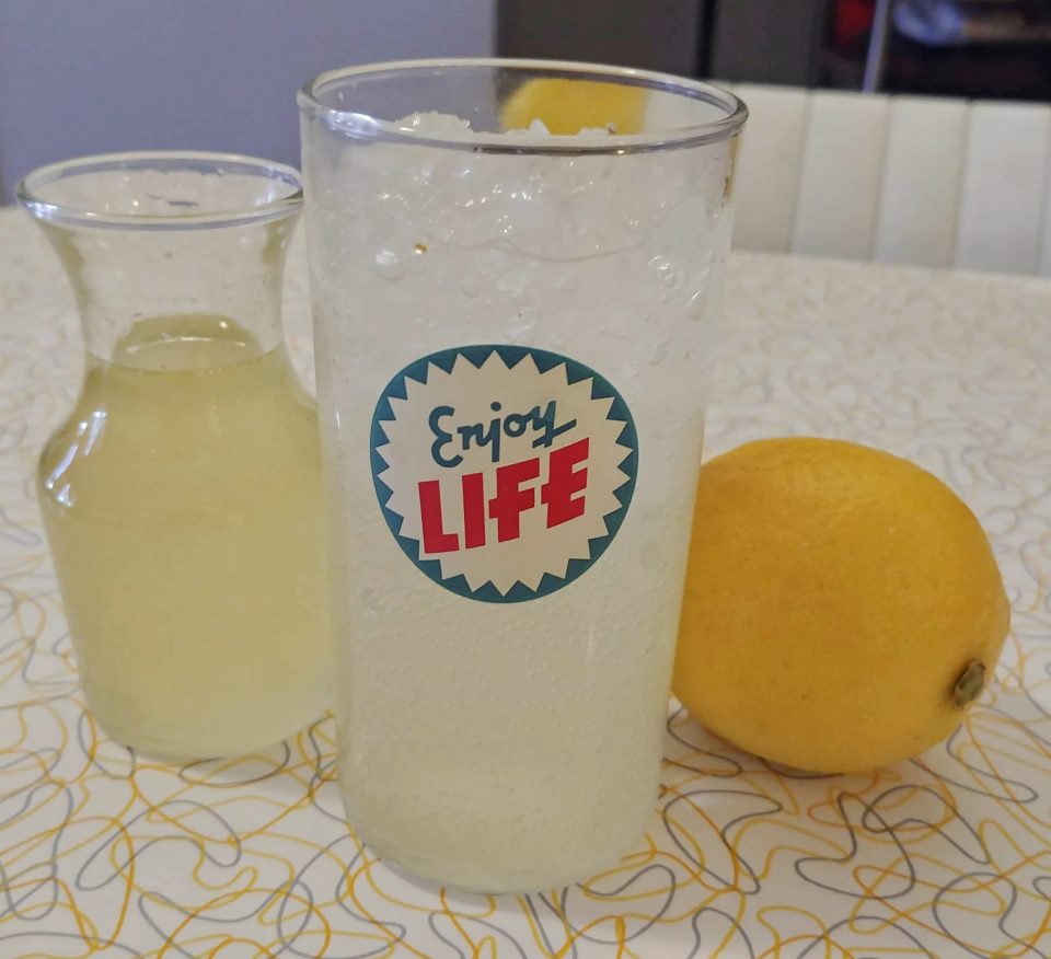 lemon glow soda syrup beach house