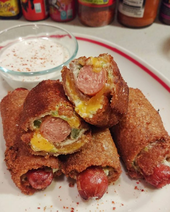 hot dog cream cheese jalapeno cheddar deep fried ministry