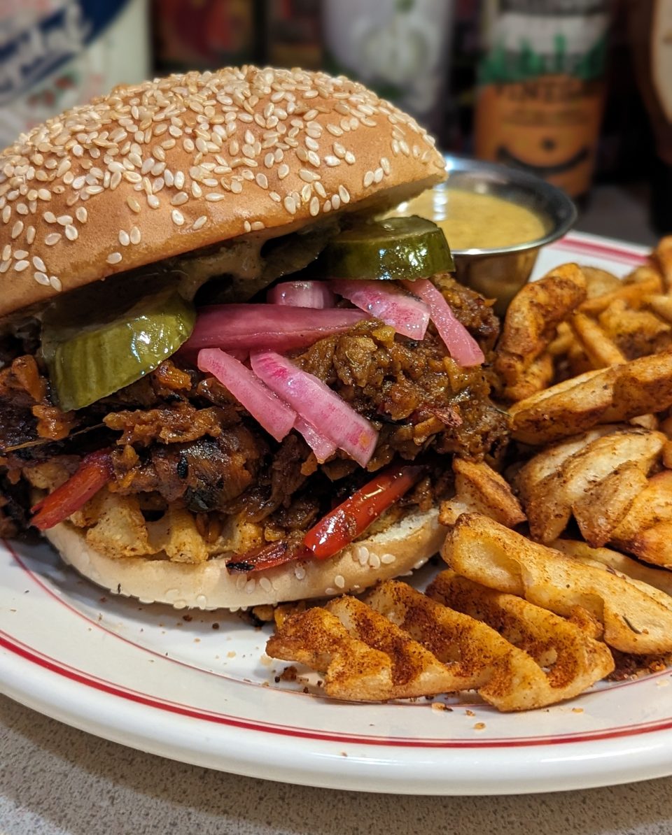 sloppy joe sweet potato saucy Jimi Hendrix
