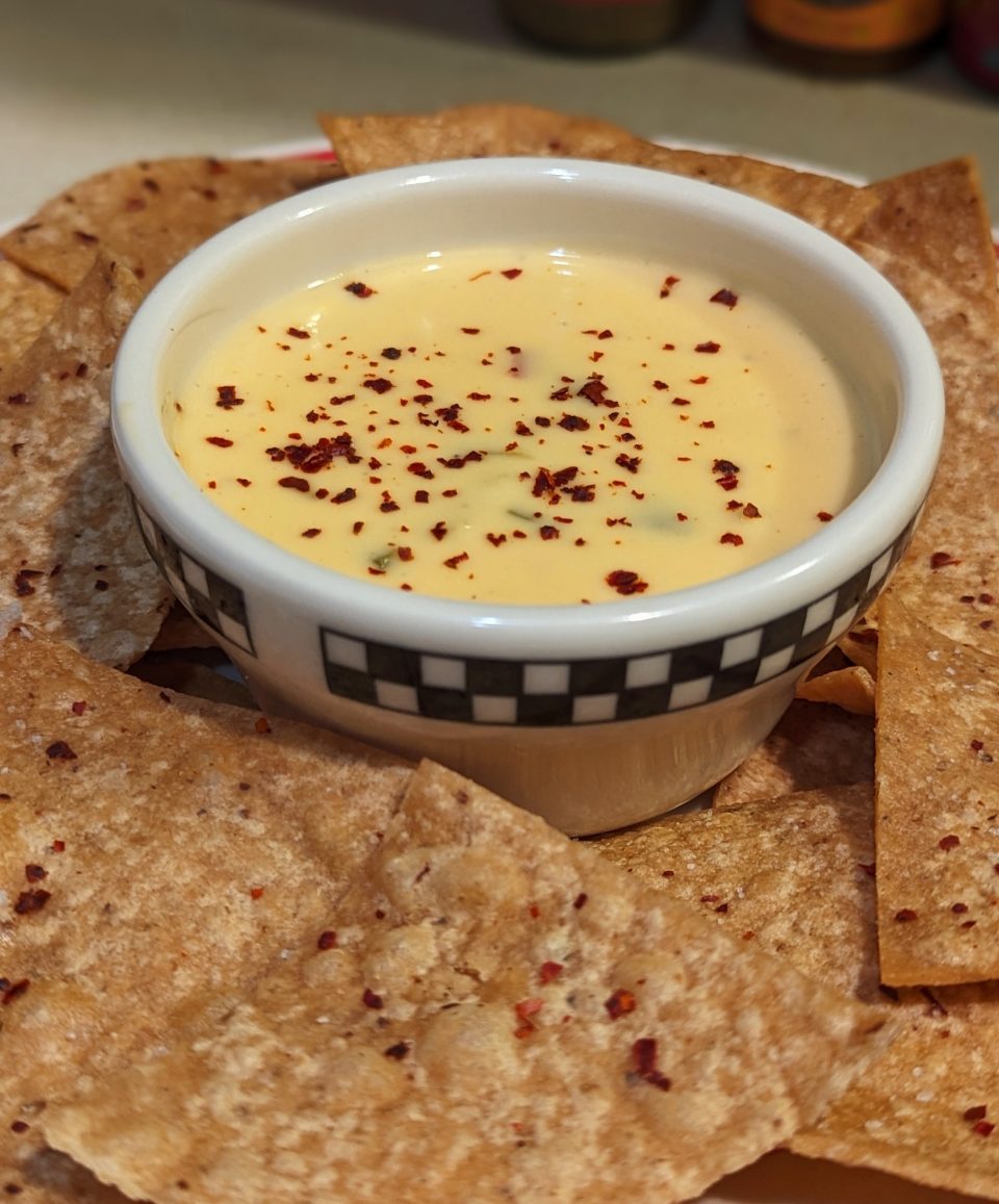 queso dip tortilla chips cheese mf doom mm food