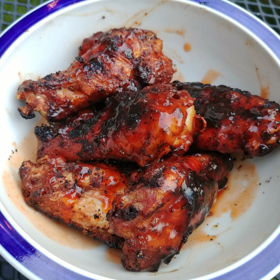 old bay grilled chicken wings mumbo sauce MF DOOM