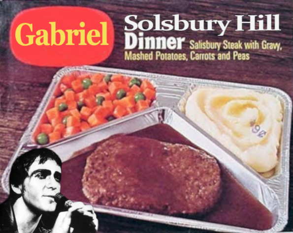 peter gabrial solsbury hill dinner food tv nostalgia