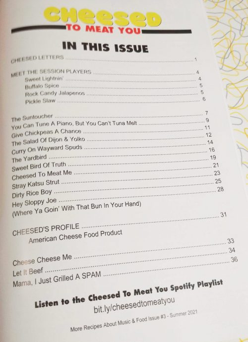 Cheesed To Meat You (zine) - Image 2